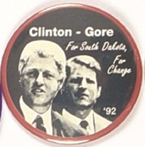 Clinton, Gore South Dakota Jugate
