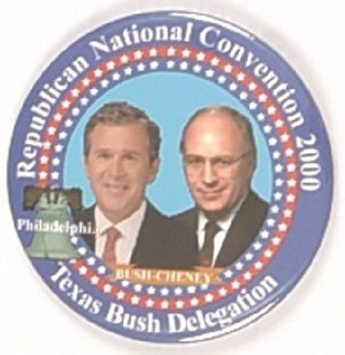 Bush, Cheney 2000 Texas Delegation
