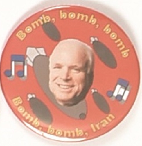 McCain Bomb, Bomb Iran