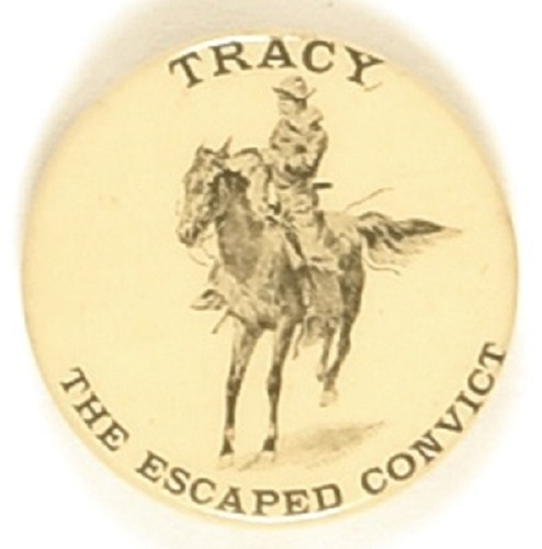 Tracy the Escaped Convict Oregon Pin