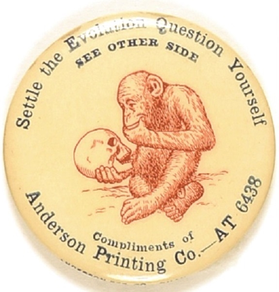 Anderson Printing Co. Settle the Evolution Question Mirror