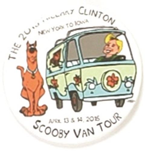 Hillary Scooby Doo Van Tour