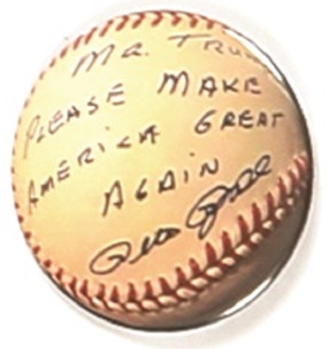 Trump Pete Rose Baseball Pin