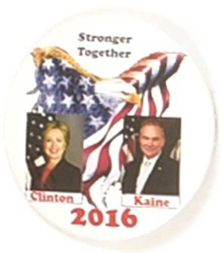 Hillary Clinton, Kaine Eagle Jugate