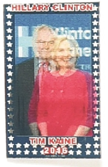 Hillary Clinton, Kaine 3-D Flasher