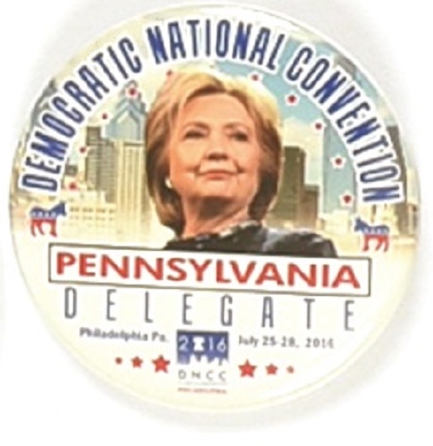 Hillary Clinton Pennsylvania Delegate