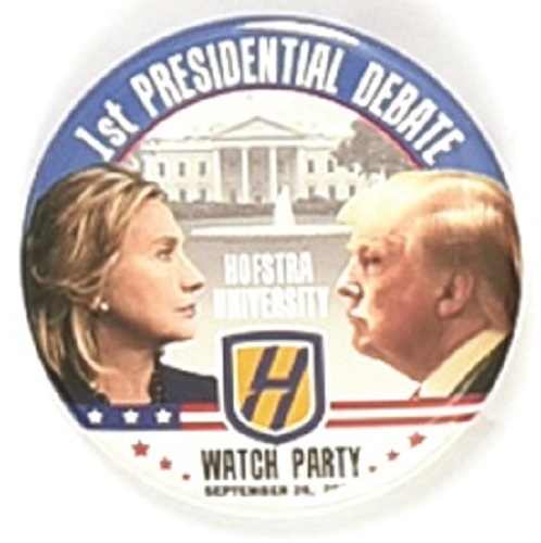Trump, Clinton Hofstra Presidential Debate