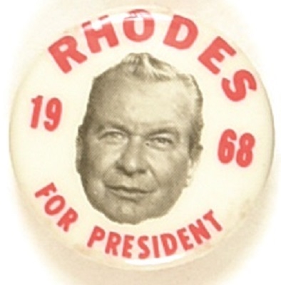 Rhodes 1968 GOP Hopeful