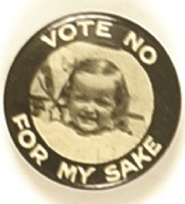 Vote No for My Sake Little Girl