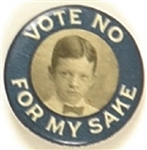 Vote No for My Sake Little Boy
