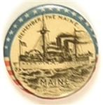 Remember the Maine Small Celluloid