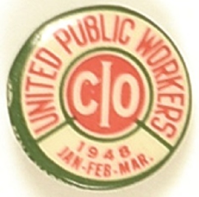 United Public Workers CIO 1948