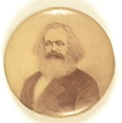 Karl Marx Memorial Pin