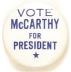 Vote McCarthy for President