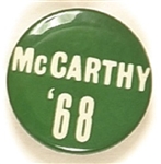 McCarthy 68 Green Celluloid