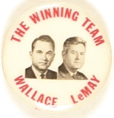 Wallace, LeMay the Winning Team
