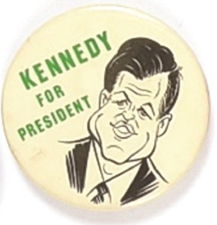 Ted Kennedy for President Caricature