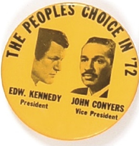 Ted Kennedy, Conyers Peoples Choice 1972