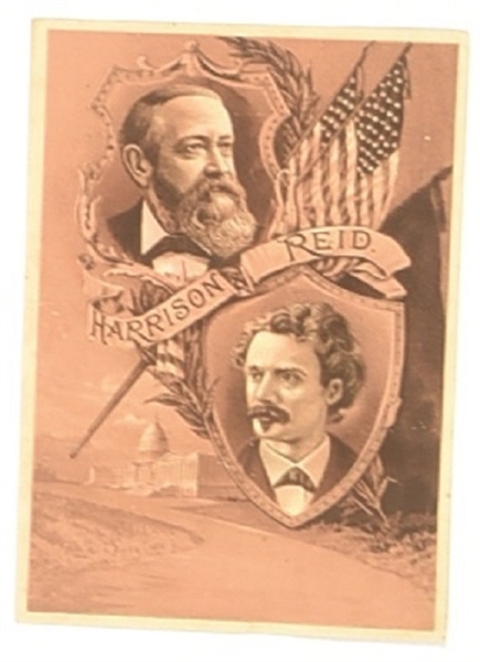 Harrison, Reid Brooklyn Trade Card