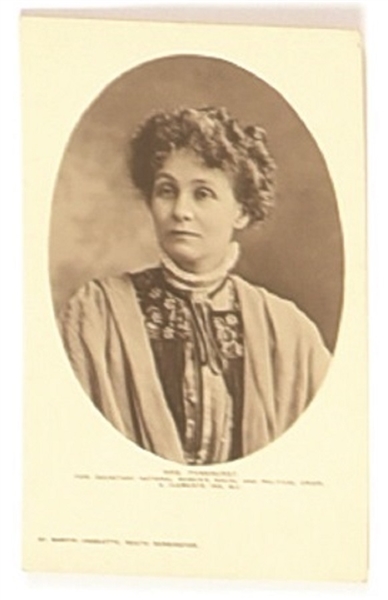 Pankhurst National Womens Social and Political Union Postcard