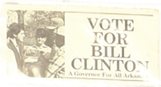 Clinton Governor for all Arkansans Card