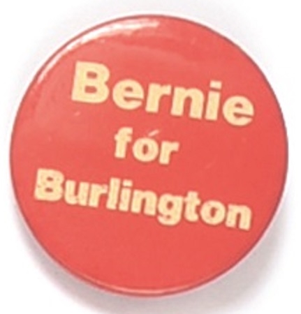 Bernie Sanders for Mayor of Burlington