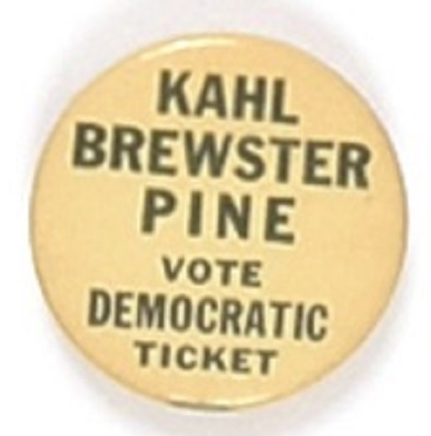 Kahl, Brewster, Pine Maryland Vote Democratic