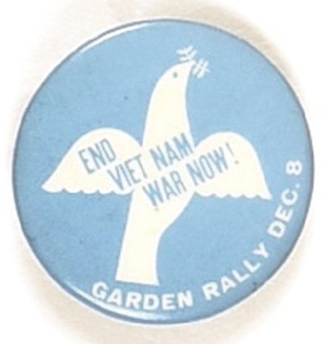 Vietnam War Garden Rally Dove of Peace