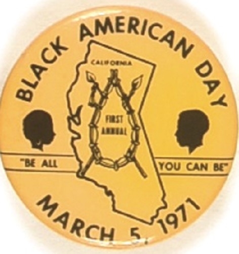 California Black America Day 1971