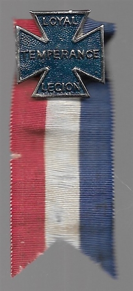 Loyal Temperance Legion Pin, Ribbon 