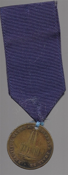 Temperance Old Medal and Ribbon 