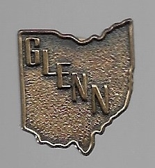 John Glenn Ohio Clutchback Pin 