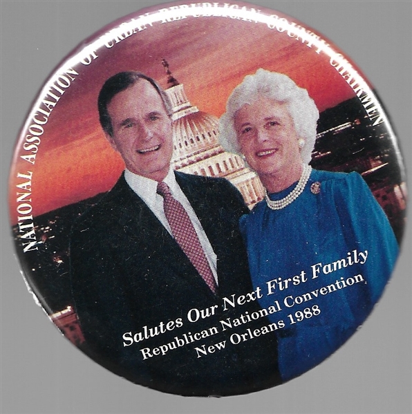 George and Barbara Bush, Urban Republican Chairmen