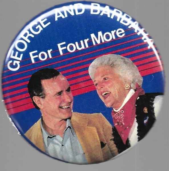 George and Barbara Bush for Four More