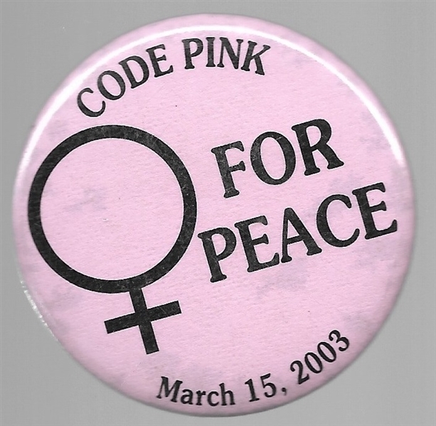 Code Pink For Peace 