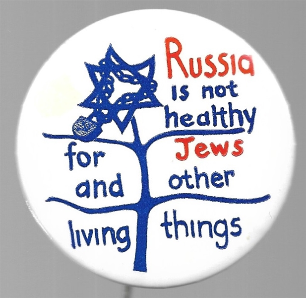 Russia Not Healthy for Jews and Other Living Things 
