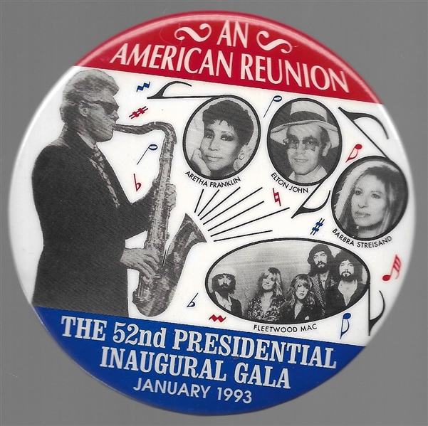 Bill Clinton American Reunion Inaugural Gala Pin 