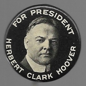 Herbert Clark Hoover for President 