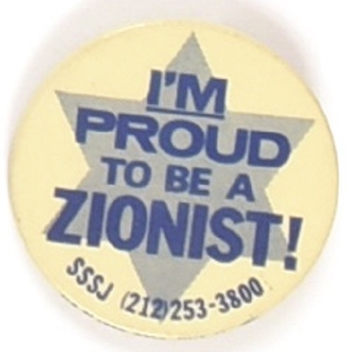 Im Proud to be a Zionist