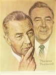 Eugene McCarthy 1968 Print by Norman Rockwell