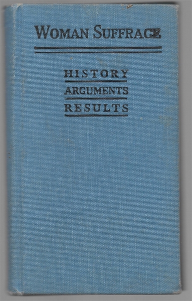 Woman Suffrage “Blue Book” 