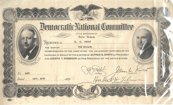 Smith Robinson DNC Certificate