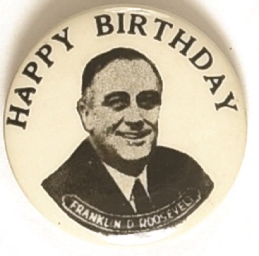 Franklin Roosevelt Happy Birthday