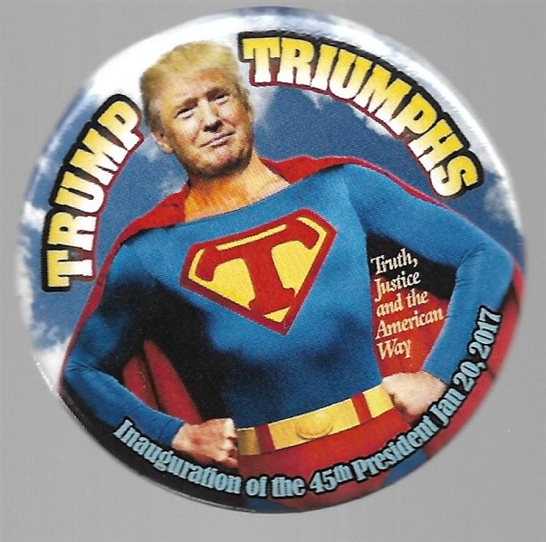 Trump Triumphs Superman 