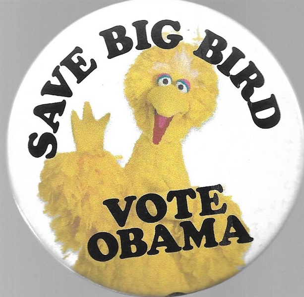 Save Big Bird Vote Obama 