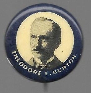 Theodore Burton Campaign Pin