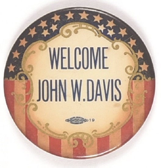 Welcome John W. Davis
