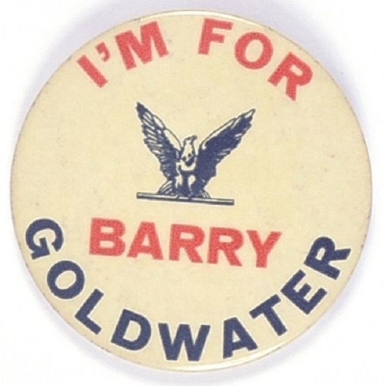 Im for Barry Goldwater Eagle