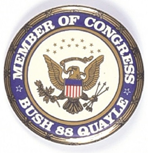 Bush, Quayle Member of Congress