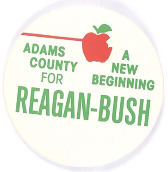 Adams County for Reagan-Bush a New Beginning
